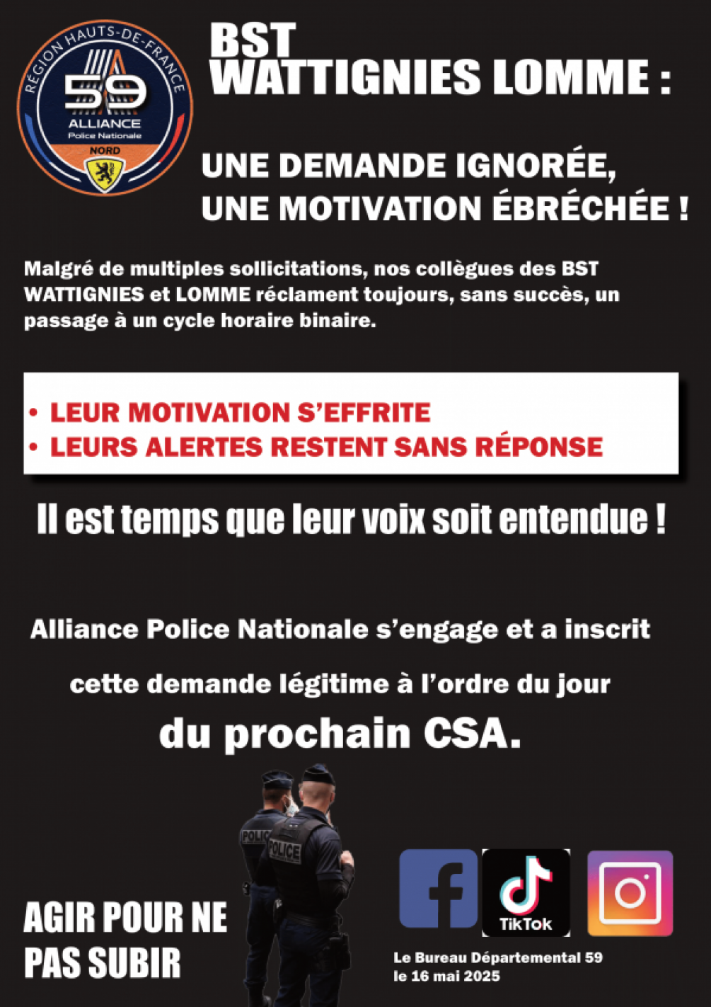 BST : WATTIGNIES - LOMME